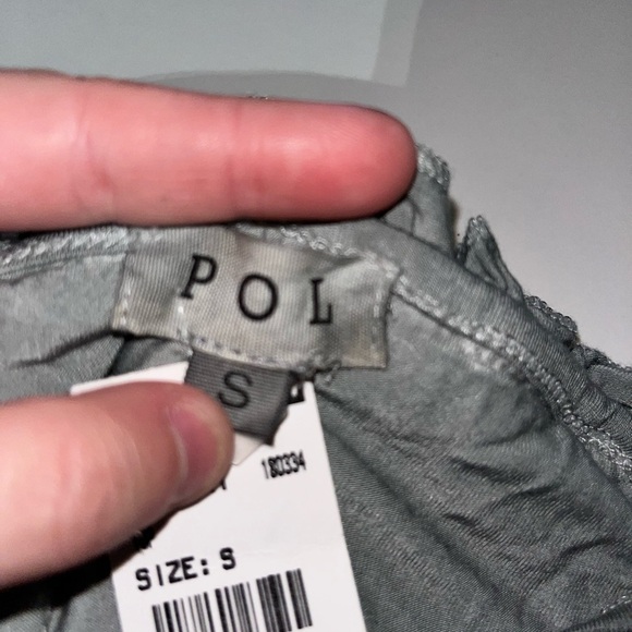 NWT Anthropologie Brand POL Boho Camisole with Sparkle and Tulle Embellishments - Picture 4 of 6